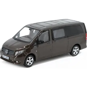 autíčko Mercedes-Benz Vito hnědá 1:64 - Tiny Toys Mercedes Vito Hong Kong - sběratelský model 1/64