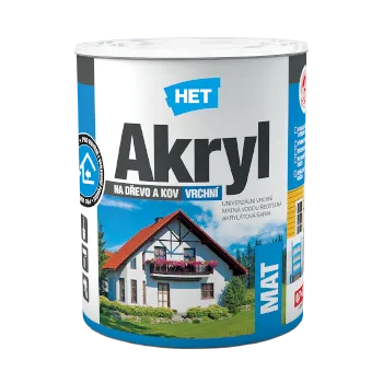 univerzální barva Akryl Mat 0,7kg 0111 šedá