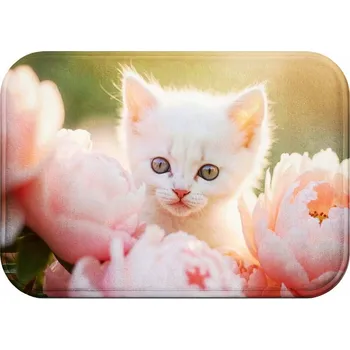 Koupelnová předložka KOUPELNOVÁ PŘEDLOŽKA | MĚKKÁ 60X40 ANTYPOŚLIZGOWA MODNA PRYSZNIC MATA VZOR