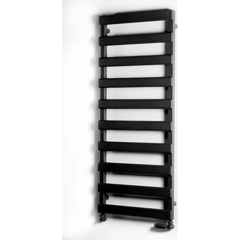 Radiátor Koupelnový radiátor vodní Luxrad 546 W 500 x 1230 mm černý