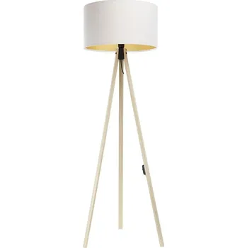 Lampička Stojací lampa STANDART 1xE27/60W/230V bílá/béžová