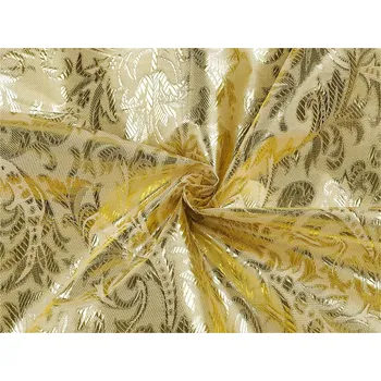 Dekorační lurexová látka METRÁŽ - 2 (80 g/m² ) zlatá sv.