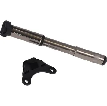 pumpička XLC Mini pumpa Road PU-R03 11 barstríbrná/modrá,220mm,Al,dual.hlava