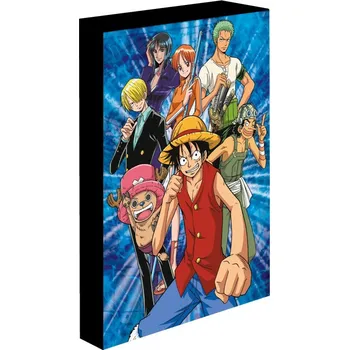 Party dekorace Obraz LED svítící One Piece, 30x40 cm