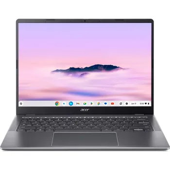 Notebook Acer Chromebook Plus 514/CB514-6HT-32YA/3-N355/14"/FHD/T/8GB/256GB/UHD/Chrome/Gray/2R