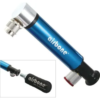 pumpička MIni-pumpa Airbone ZT-724 Dual Co? AV, 130mm, modrá, vc.držáku