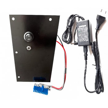 Terč na šipky Panel se spínačem, zdrojovou deskou ATX a síťovým adaptérem