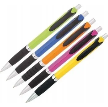 Pero kuličkové plast PEINA mix barev