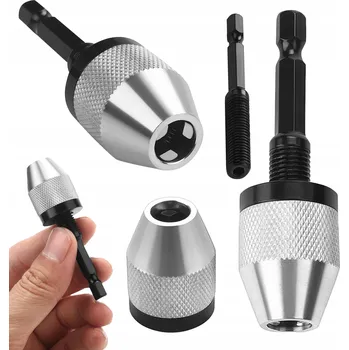 Vrták Samozaciskové sklíčidlo vrtačky bez klíče 0.3-6.5 mm s adaptérem SDS