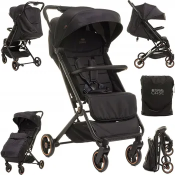 Kočárek Sportovní kočárek 4Baby Twizzy XXIII Black