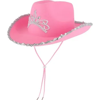 Klobouk Klobouk - Kovboj - růžový