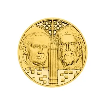 2025 - Zlatá investiční mince Karel IV. a Arnošt z Pardubic - orientační cena