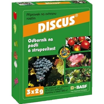 Pesticid LOVELA Terezín s.r.o. DISCUS 3×2 g - proti padlí a strupovitosti, skvrnitosti růží