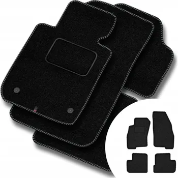 autokoberec Velurové autokoberce Motos 4 ks