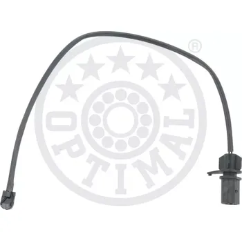 Brzdová destička OPTIMAL Výstražný kontakt opotřebení obložení OPT WKT-60125K