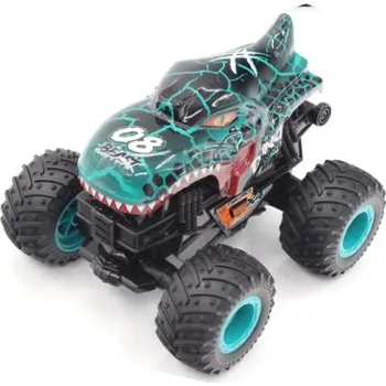 autíčko Alltoys Auto Dino kola 4 x 4 tmavě zelené