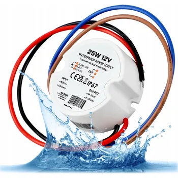 LED osvětlení LED zdroj 12V 25W 2.08A Do krabice, transformátor do instalační krabice pro LED pásky