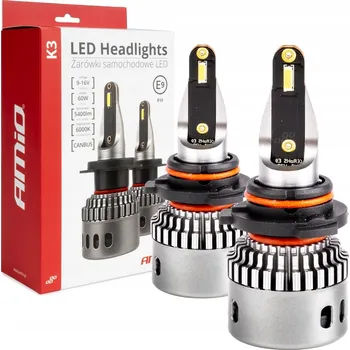 Povinná bezpečnostní výbava Žárovky Amio SERIE K3 CANBUS HB3 60 W 2 ks