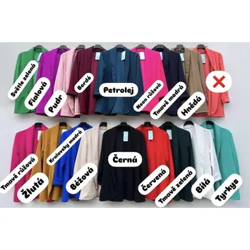 Elegantní sako KIKI Barva: Světle zelená