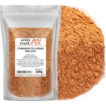 Koření Skořice cejlonská mletá Kol-pol 200 g přírodní