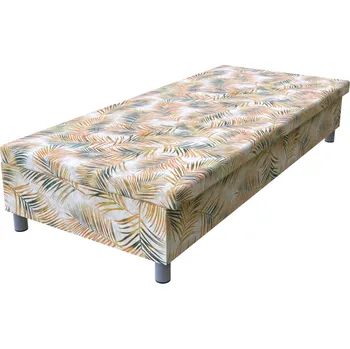 Postel Válenda Botanical 200 × 90 cm molitanová na nohách