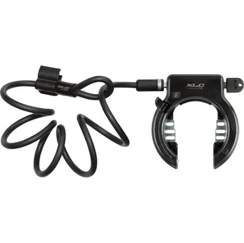 Zámek na kolo Rámový zámek XLC Fantomas II LO-F02, klíč není vyjímatelný + Kabel 1800x10mm