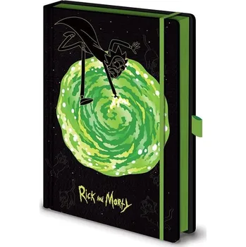Rick a Morty Blok A5 premium