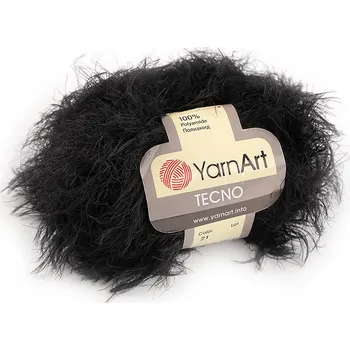 Příze Pletací příze Tecno 50 g Varianta: 4 (21) černá, Balení: 1 ks 44263/89688/202412