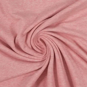 Teplákovina – růžová melé 1432