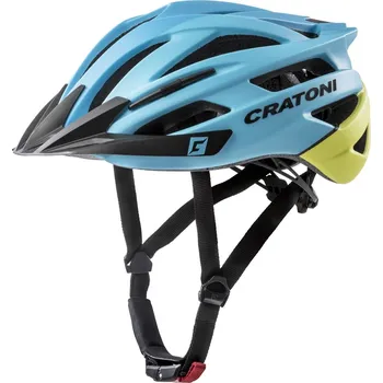 Cyklistická přilba AGRAVIC blue-yellow matt (2020) varianta S-M / 54-58cm