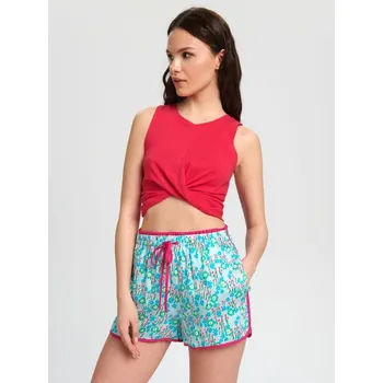 Dámské kraťasy Sinsay - Kraťasy s ozdobným vázáním - vícebarevná - 1389F-MLC - 1389F-MLC-XS