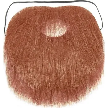 Karnevalový doplněk Hnědé vousy