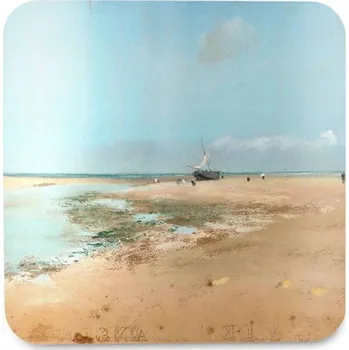 Podtácek Podložka pod hrnek Pláž při odlivu (ústí řeky) Edgar Degas