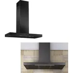 Airforce B-OX TSE 90 BK (CCB-OX90511) - Komínová digestoř 90 cm, černá, ve tvaru T, 620 m3/h, 48 dB