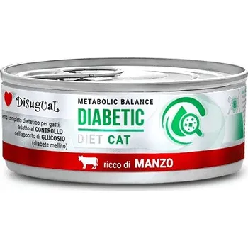 Krmivo pro kočku DISUGUAL CAT DIABETIC 85G HOVĚZÍ