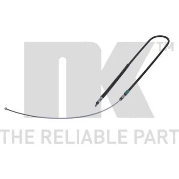 Lanko parkovací brzdy Tažné lanko, parkovací brzda NK 901531