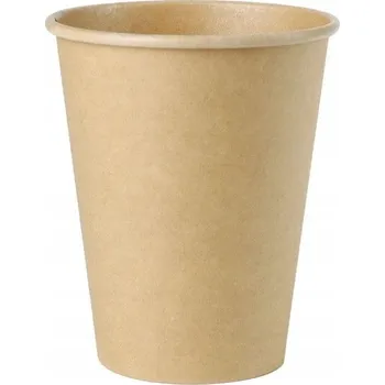 Jednorázové nádobí Papírový kelímek EkoParty 380 ml béžový, biologicky rozložitelný, 50 ks