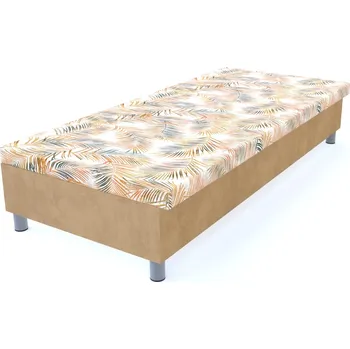 Postel Válenda Botanical/béžová 200 × 90 cm molitanová na nohách