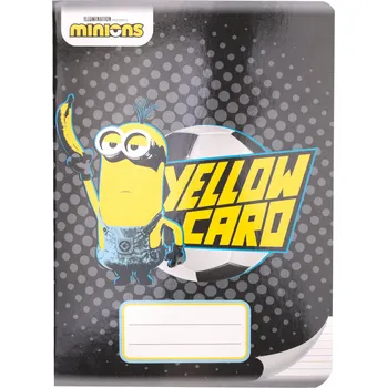 Sešit Sešit ve třech řadách A5 Mimoni Beniamin 16 listů