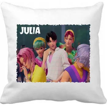 Polštář Polštář filmový, herní, knižní, komiksový, hudební Kpop Demon Hunters 40 x 40 cm