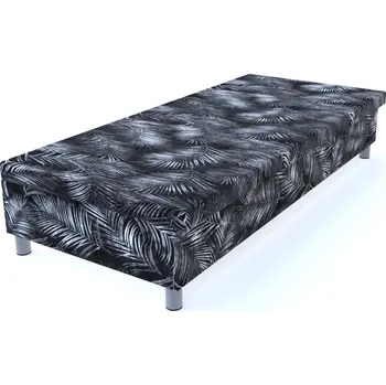 Postel Válenda Botanical BW 200 × 90 cm molitanová na nohách