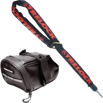 Zámek na kolo Retez. zámek Trelock ZR 355 150cm, R6mm, cerná, vc.sedl.tašky