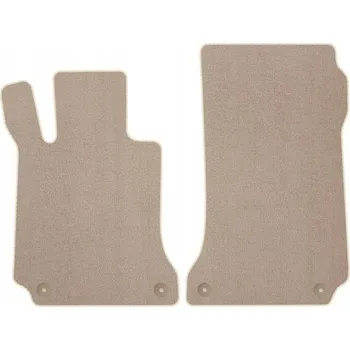 autokoberec MERCEDES C207 CUPÉ 09-17 velurové autokoberce COMFORT BÉŽOVÉ