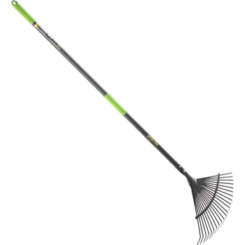 Zahradní nářadí Hrábě na listí lamelové 150cm se sklolaminátovou násadou Procraft GLR-22