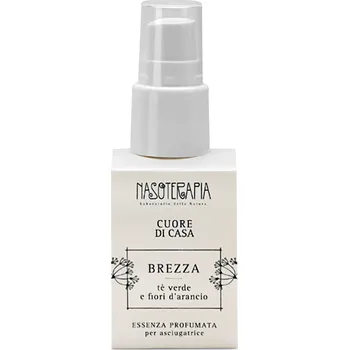 Nasoterapia Brezza vůně na vlněné koule do sušičky Zelený čaj a pomerančový květ, 30 ml