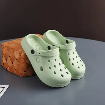 Dámské sandále Unisex letní sandály do sprchy nebo na zahradu Barva: Zelená, Velikost: 44-45