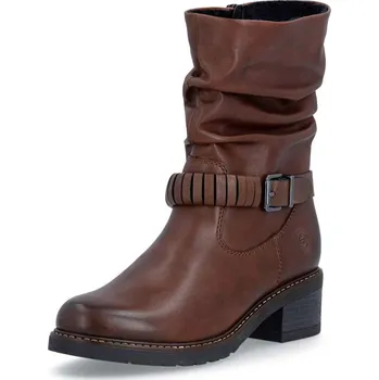 Dámské kozačky Rieker Dámská kotníková obuv REMONTE D1A81-23 hnědá W5 43