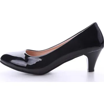 Dámské lodičky elegantní lodičky na vysokém úzkém podpatku Barva: Černá, Velikost: 41