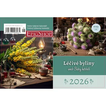 Kalendář Kalendář 2026 Léčivé byliny aneb starý herbář - stolní, týdenní