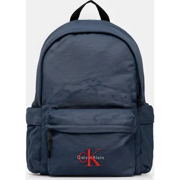 Sportovní batoh Batoh Calvin Klein pánský, modrá barva, velký, LV04D3114G 95X, vel. ONE SIZE